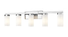 Z-Lite - 3044-5V-CH - Five Light Vanity - Danica - Chrome