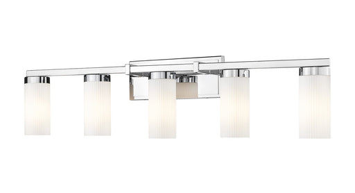 Z-Lite - 3044-5V-CH - Five Light Vanity - Danica - Chrome