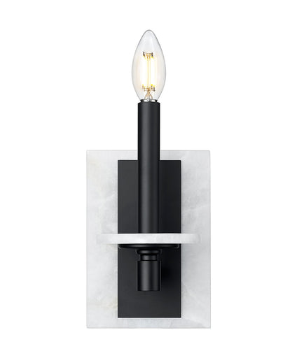 Kaden One Light Wall Sconce Matte Black