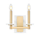 Z-Lite - 3045-2S-MGLD - Two Light Wall Sconce - Kaden - Modern Gold