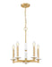 Z-Lite - 3045-5MGLD - Five Light Chandelier - Kaden - Modern Gold