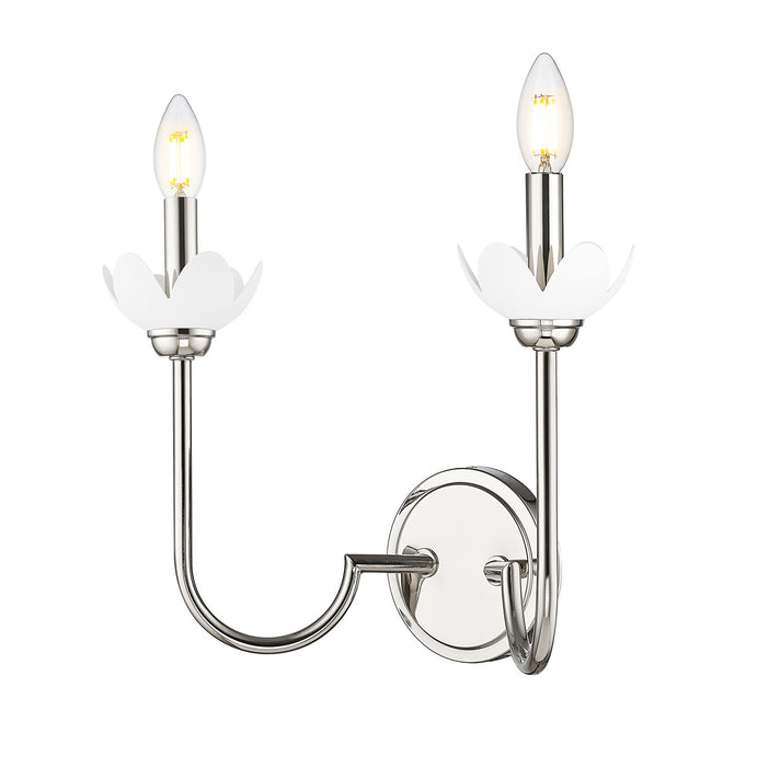Z-Lite - 352-2S-PN - Two Light Wall Sconce - Allistair - Polished Nickel