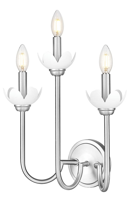 Z-Lite - 352-3S-BN - Three Light Wall Sconce - Allistair - Brushed Nickel