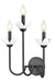 Z-Lite - 352-3S-MB - Three Light Wall Sconce - Allistair - Matte Black