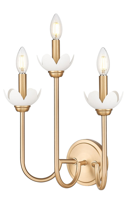 Z-Lite - 352-3S-MGLD - Three Light Wall Sconce - Allistair - Modern Gold