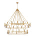 Z-Lite - 4005-28SBR - 28 Light Chandelier - Dennison - Signature Brass