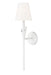 Z-Lite - 4014-1SA-TW - One Light Wall Sconce - Claudelle - Textured White