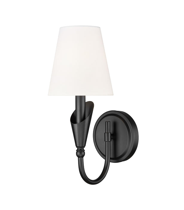 Z-Lite - 4014-1S-MB - One Light Wall Sconce - Claudelle - Matte Black