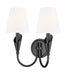 Z-Lite - 4014-2S-MB - Two Light Wall Sconce - Claudelle - Matte Black