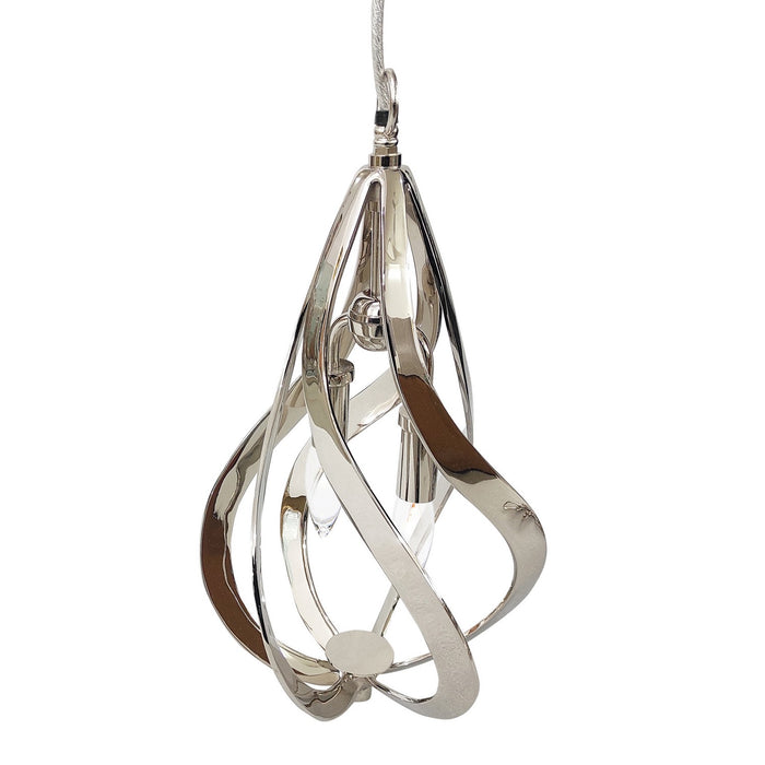 John Richard - AJC-9302 - Two Light Pendant - Nickel