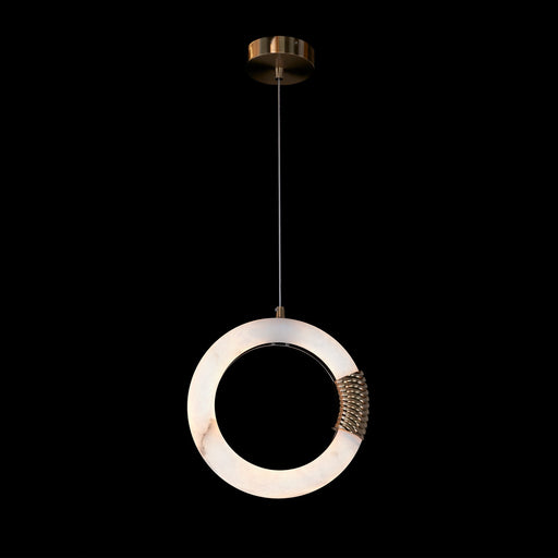 LED Pendant Antiqued