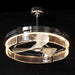 John Richard - AJC-9424 - LED Chandelier with Fan - Polished