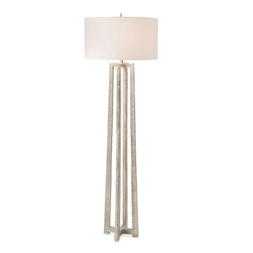 One Light Floor Lamp Nickel