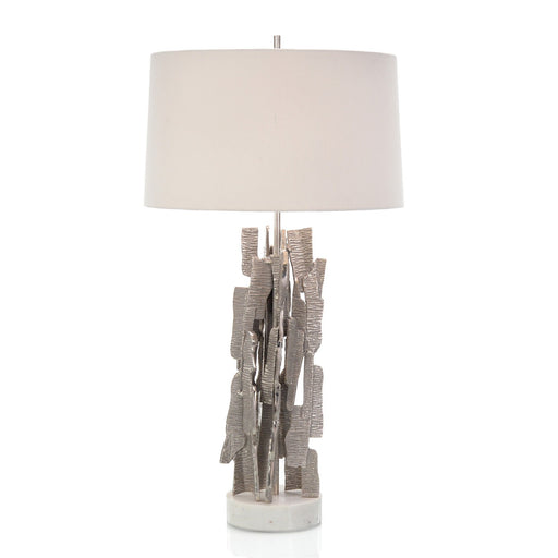 One Light Table Lamp Nickel