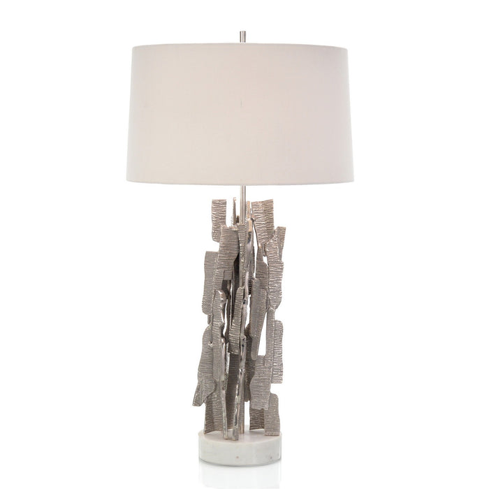 John Richard - JRL-10090 - One Light Table Lamp - Nickel