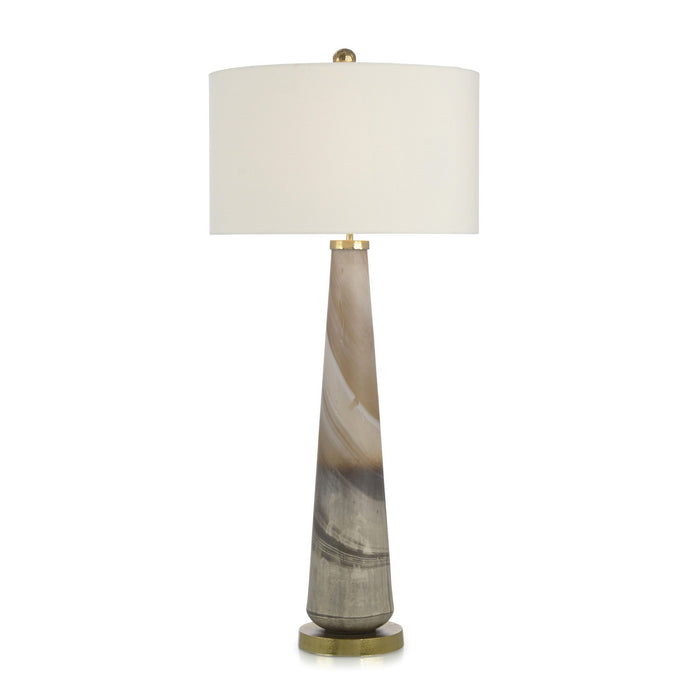 John Richard - JRL-10181 - One Light Buffet Lamp - Polished