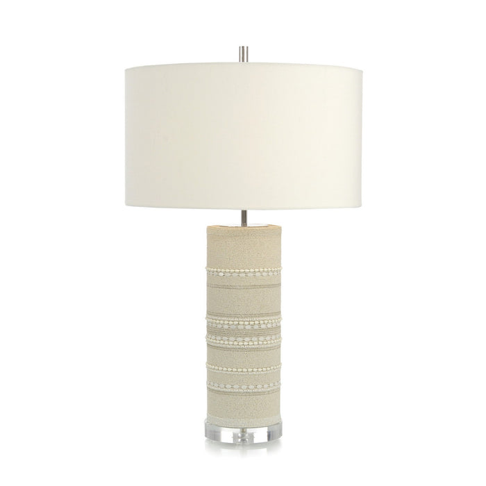 John Richard - JRL-10201 - One Light Table Lamp - Nickel