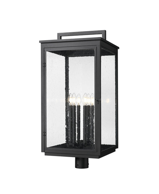 Z-Lite - 5019PHXXLR-BK - Six Light Outdoor Post Mount - Hartwell - Sand Black