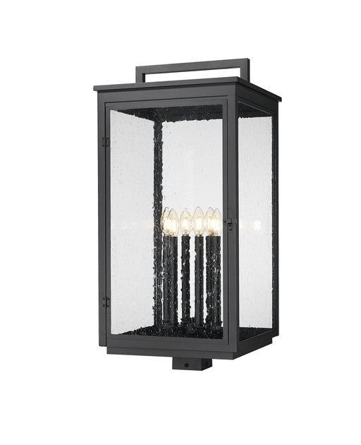 Z-Lite - 5019PHXXLS-BK - Six Light Outdoor Post Mount - Hartwell - Sand Black