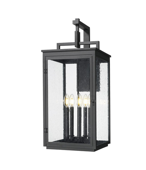 Z-Lite - 5019XL-BK - Five Light Outdoor Wall Mount - Hartwell - Sand Black