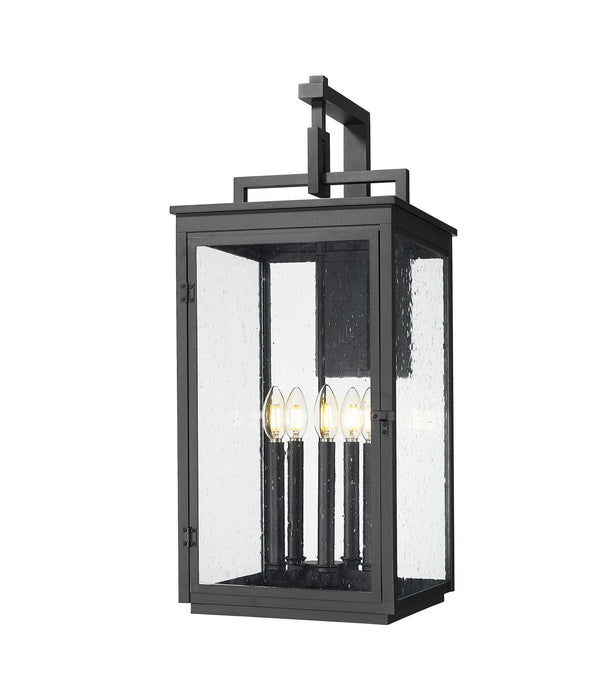 Z-Lite - 5019XL-BK - Five Light Outdoor Wall Mount - Hartwell - Sand Black