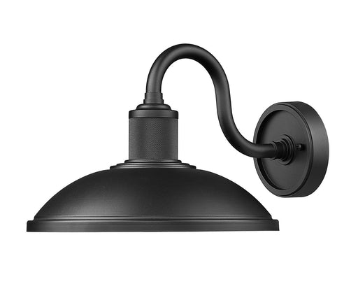 RLM One Light Outdoor Wall Mount Sand Black