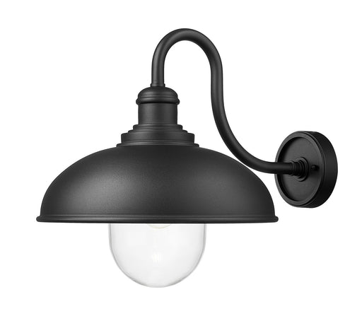 RLM One Light Outdoor Wall Mount Sand Black