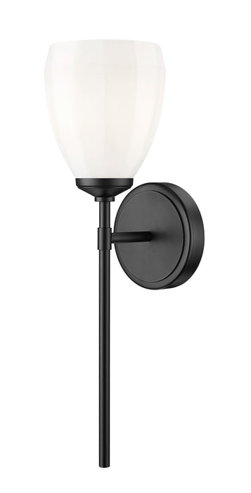 Z-Lite - 7004-1S-MB - One Light Wall Sconce - Oren - Matte Black