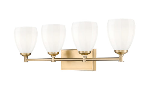 Oren Four Light Vanity Modern Gold
