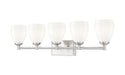 Z-Lite - 7004-5V-BN - Five Light Vanity - Oren - Brushed Nickel