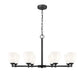 Z-Lite - 7004-8MB - Eight Light Chandelier - Oren - Matte Black