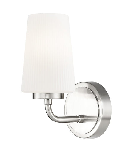 Montford One Light Wall Sconce Brushed Nickel