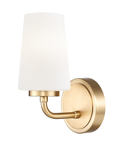Montford One Light Wall Sconce Modern Gold