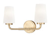 Z-Lite - 7005-2V-MGLD - Two Light Vanity - Montford - Modern Gold