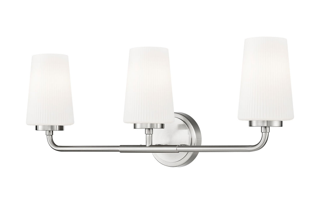 Z-Lite - 7005-3V-BN - Three Light Vanity - Montford - Brushed Nickel