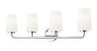 Z-Lite - 7005-4V-CH - Four Light Vanity - Montford - Chrome