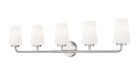 Z-Lite - 7005-5V-BN - Five Light Vanity - Montford - Brushed Nickel