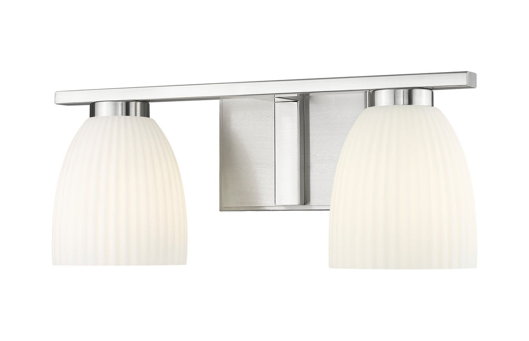 Z-Lite - 7518-2V-BN - Two Light Vanity - Naya - Brushed Nickel