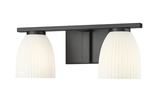 Z-Lite - 7518-2V-MB - Two Light Vanity - Naya - Matte Black