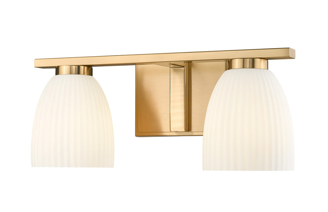 Z-Lite - 7518-2V-MGLD - Two Light Vanity - Naya - Modern Gold
