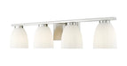 Z-Lite - 7518-4V-BN - Four Light Vanity - Naya - Brushed Nickel