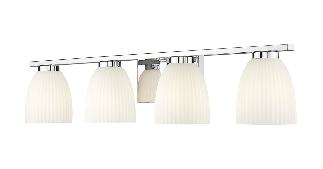 Z-Lite - 7518-4V-CH - Four Light Vanity - Naya - Chrome