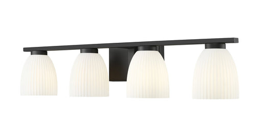 Naya Four Light Vanity Matte Black