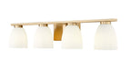 Z-Lite - 7518-4V-MGLD - Four Light Vanity - Naya - Modern Gold