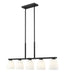 Z-Lite - 7518-5L-MB - Five Light Linear Chandelier - Naya - Matte Black