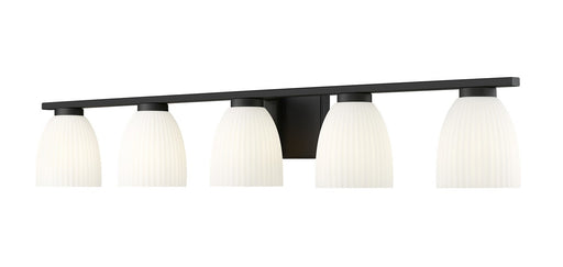 Naya Five Light Vanity Matte Black