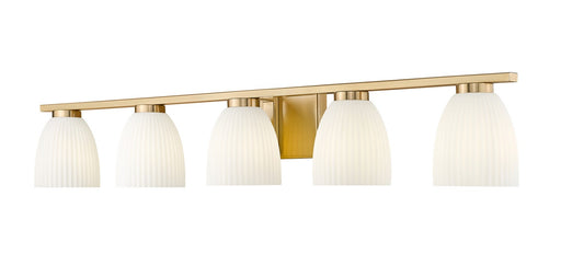 Z-Lite - 7518-5V-MGLD - Five Light Vanity - Naya - Modern Gold