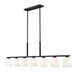 Z-Lite - 7518-7L-MB - Seven Light Linear Chandelier - Naya - Matte Black