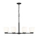 Z-Lite - 7518-8MB - Eight Light Chandelier - Naya - Matte Black