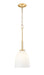 Z-Lite - 7518P8-MGLD - One Light Pendant - Naya - Modern Gold